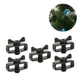 50Pcs Electric Fence Wire Tightener Portable Garden Electronic Fence Alloy Wire Tensioner Black - Extra Image