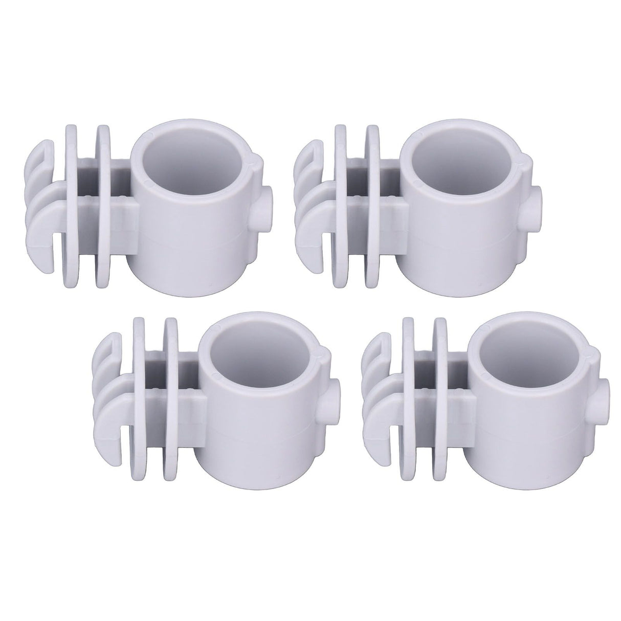 50 Pcs/set 2.1CM Insulator Screws Pulse Grid System Accessories for Electronic Fence Bearing Rod Gray