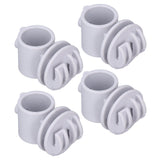 50 Pcs/set 2.1CM Insulator Screws Pulse Grid System Accessories for Electronic Fence Bearing Rod Gray - 45-Degree Angle
