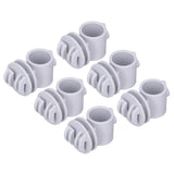 50 Pcs/set 2.1CM Insulator Screws Pulse Grid System Accessories for Electronic Fence Bearing Rod Gray