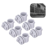 50 Pcs/set 2.1CM Insulator Screws Pulse Grid System Accessories for Electronic Fence Bearing Rod Gray - Extra Image