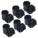 50 Pcs/set 2.1CM Insulator Screws Pulse Grid System Accessories for Electronic Fence Bearing Rod Black - Side View