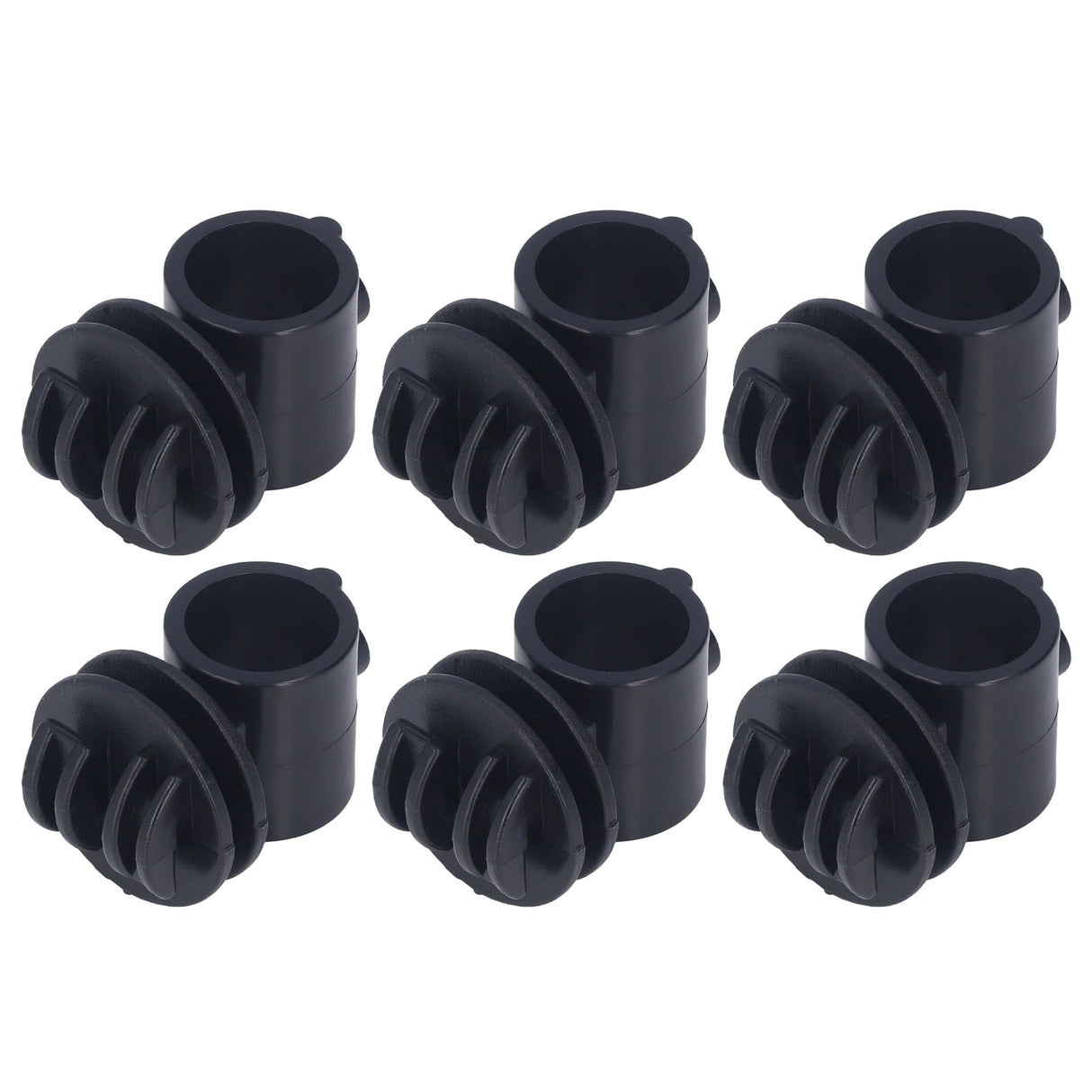 50 Pcs/set 2.1CM Insulator Screws Pulse Grid System Accessories for Electronic Fence Bearing Rod Black