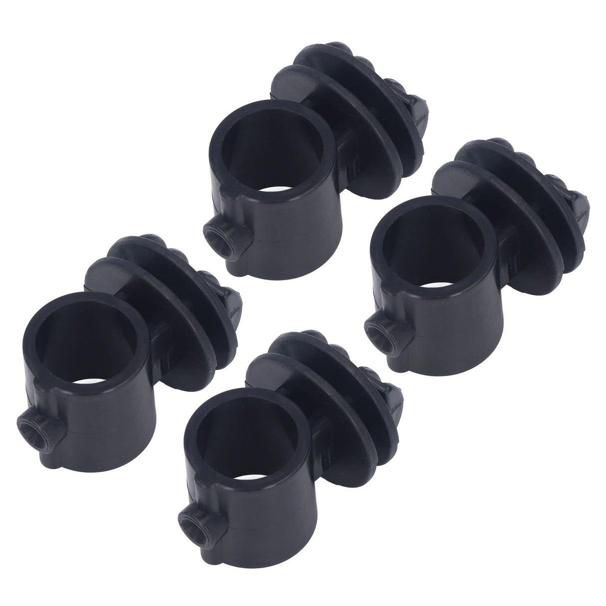 50 Pcs/set 2.1CM Insulator Screws Pulse Grid System Accessories for Electronic Fence Bearing Rod Black