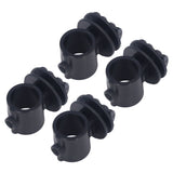 50 Pcs/set 2.1CM Insulator Screws Pulse Grid System Accessories for Electronic Fence Bearing Rod Black