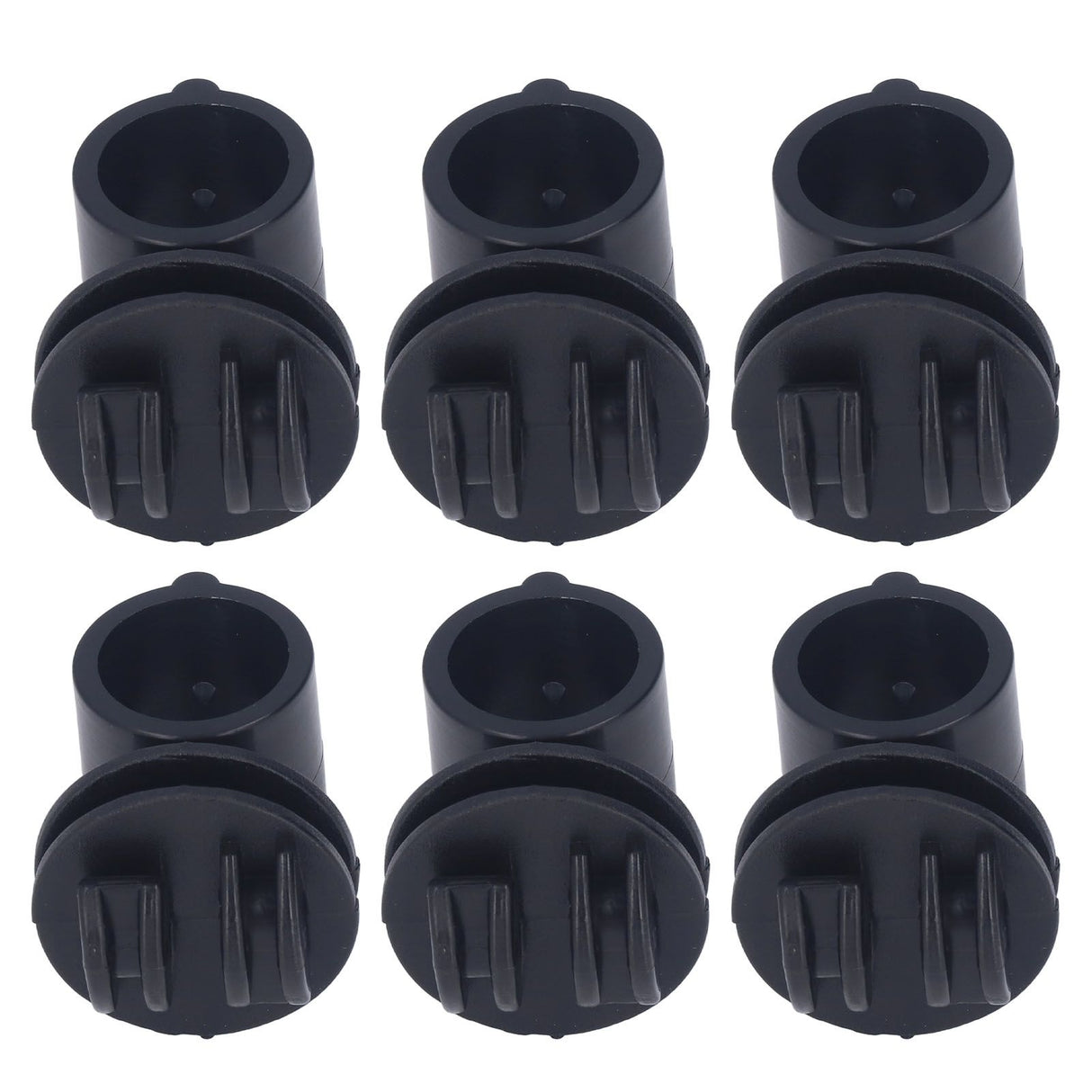 50 Pcs/set 2.1CM Insulator Screws Pulse Grid System Accessories for Electronic Fence Bearing Rod Black