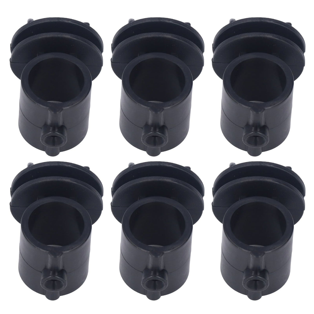 50 Pcs/set 2.1CM Insulator Screws Pulse Grid System Accessories for Electronic Fence Bearing Rod Black