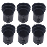 50 Pcs/set 2.1CM Insulator Screws Pulse Grid System Accessories for Electronic Fence Bearing Rod Black