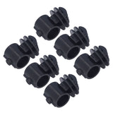 50 Pcs/set 2.1CM Insulator Screws Pulse Grid System Accessories for Electronic Fence Bearing Rod Black
