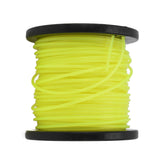 String Trimmer Line 3.0mm Round Yellow Trimmer Line Professional Weedeater Line for Most Lawn Mowers for Heavy Cutting 50m/164.0ft