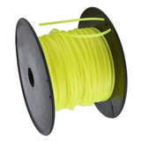 3mm String Trimmer Line Quadrate Grass Trimmer Line Lawn Mower Line for Husqvarna Yellow 50m / 164.0ft