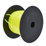 3mm String Trimmer Line Quadrate Grass Trimmer Line Lawn Mower Line for Husqvarna Yellow 50m / 164.0ft