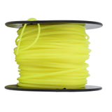 3mm String Trimmer Line Quadrate Grass Trimmer Line Lawn Mower Line for Husqvarna Yellow 70m / 229.7ft - Front View