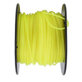 3mm String Trimmer Line Quadrate Grass Trimmer Line Lawn Mower Line for Husqvarna Yellow 70m / 229.7ft