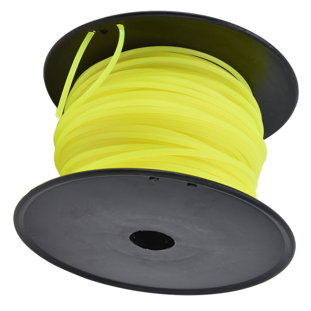 3mm String Trimmer Line Quadrate Grass Trimmer Line Lawn Mower Line for Husqvarna Yellow 70m / 229.7ft