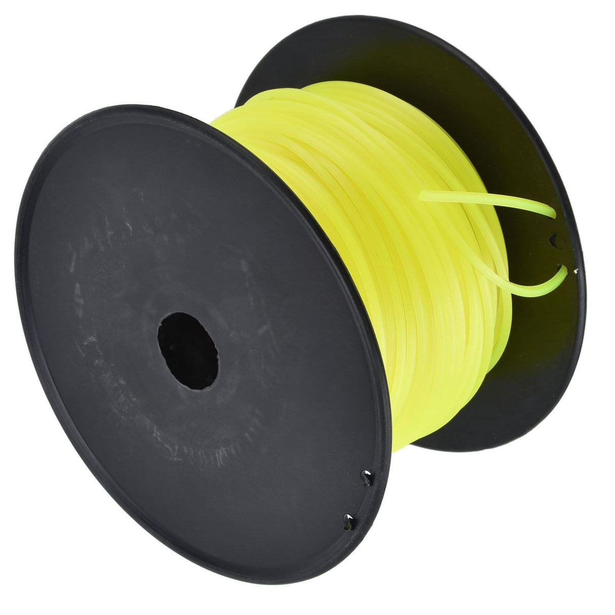 3mm String Trimmer Line Quadrate Grass Trimmer Line Lawn Mower Line for Husqvarna Yellow 70m / 229.7ft