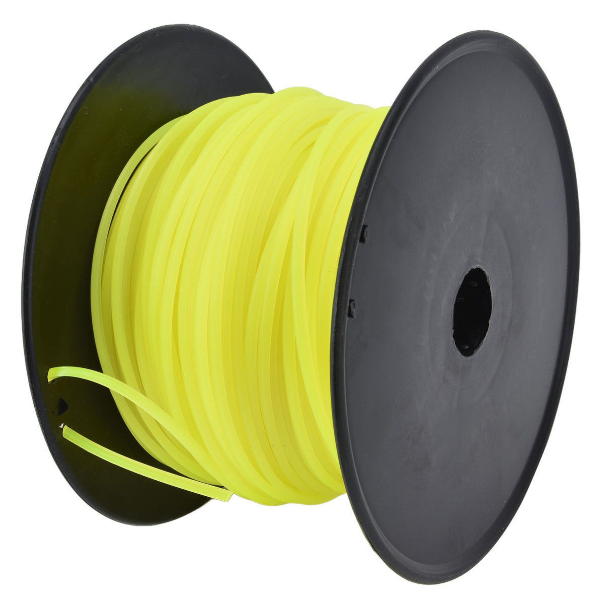 3mm String Trimmer Line Quadrate Grass Trimmer Line Lawn Mower Line for Husqvarna Yellow 70m / 229.7ft