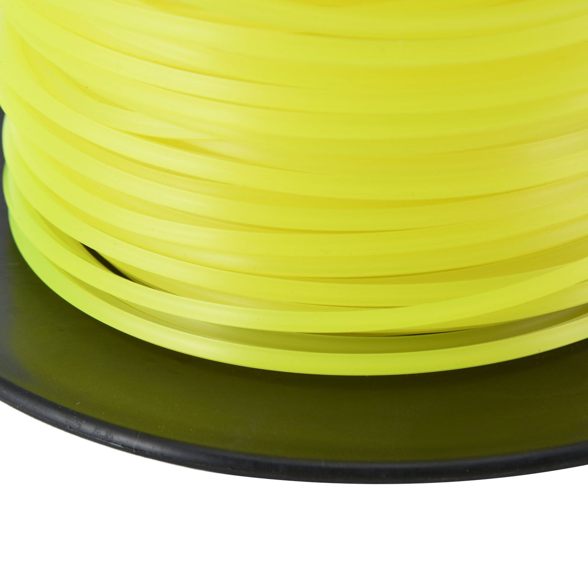 3mm String Trimmer Line Quadrate Grass Trimmer Line Lawn Mower Line for Husqvarna Yellow 70m / 229.7ft