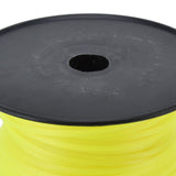 3mm String Trimmer Line Quadrate Grass Trimmer Line Lawn Mower Line for Husqvarna Yellow 70m / 229.7ft