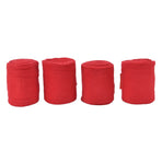 4Pcs Horse Leg Warp Self Adhesive Breathable Wear Resistant Animal Leg Bandage for Cows Horses Red, image 2
