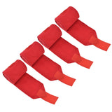 4Pcs Horse Leg Warp Self Adhesive Breathable Wear Resistant Animal Leg Bandage for Cows Horses Red - Extra Image