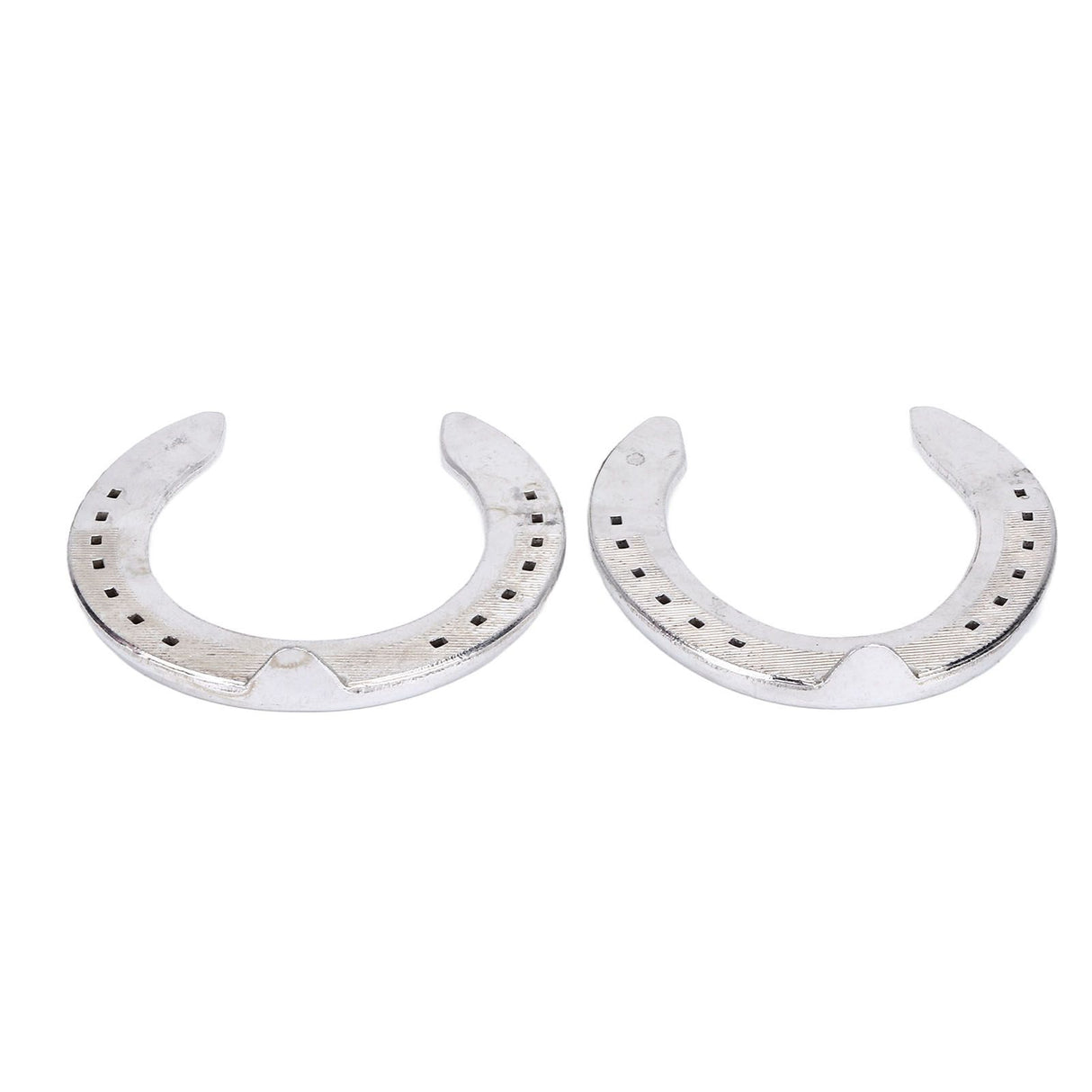 4pcs Horseshoes Aluminum Alloy Light Weight Reliable Practical Horse Riding Accessory for Racecourse Farm No. 4
