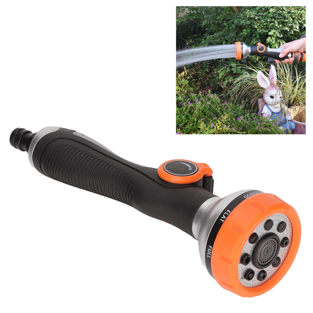 Garden Hose Sprayer 8 Sprays Intelligent Adjustable Efficient Water Hose Sprayer for Garden