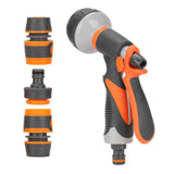 Garden Hose Nozzle Adjustable Ergonomic Tool Free Water Hose Nozzle Sprayer for Outdoor Car Washing Garden Irrigation - Side View