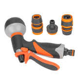 Garden Hose Nozzle Adjustable Ergonomic Tool Free Water Hose Nozzle Sprayer for Outdoor Car Washing Garden Irrigation
