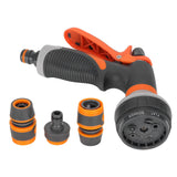 Garden Hose Nozzle Adjustable Ergonomic Tool Free Water Hose Nozzle Sprayer for Outdoor Car Washing Garden Irrigation