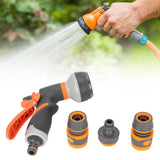 Garden Hose Nozzle Adjustable Ergonomic Tool Free Water Hose Nozzle Sprayer for Outdoor Car Washing Garden Irrigation