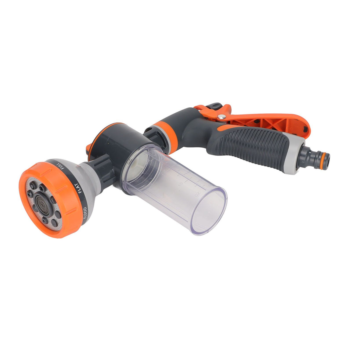 Garden Hose Nozzle 8 Spray Pattern Hose Hand Sprayer for Flowers Watering Car Wash Pet Shower