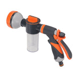 Garden Hose Nozzle 8 Spray Pattern Hose Hand Sprayer for Flowers Watering Car Wash Pet Shower - Extra Image