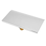 Waterfall Tub Spout G1/2 External Thread SPA Bathroom Pool Swimming Pool Silver Wall Mounted Waterfall Outlet Nozzle