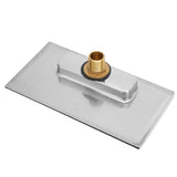 Waterfall Tub Spout G1/2 External Thread SPA Bathroom Pool Swimming Pool Silver Wall Mounted Waterfall Outlet Nozzle
