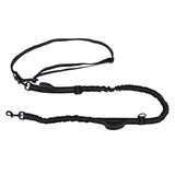 Pet Leash Reflective Retractable Portable Adjustable Dog Traction Rope for Pets Dogs Black