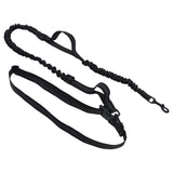 Pet Leash Reflective Retractable Portable Adjustable Dog Traction Rope for Pets Dogs Black