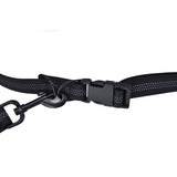 Pet Leash Reflective Retractable Portable Adjustable Dog Traction Rope for Pets Dogs Black