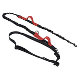 Pet Leash Reflective Retractable Portable Adjustable Dog Traction Rope for Pets Dogs Red