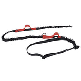 Pet Leash Reflective Retractable Portable Adjustable Dog Traction Rope for Pets Dogs Red - Close-Up Angle