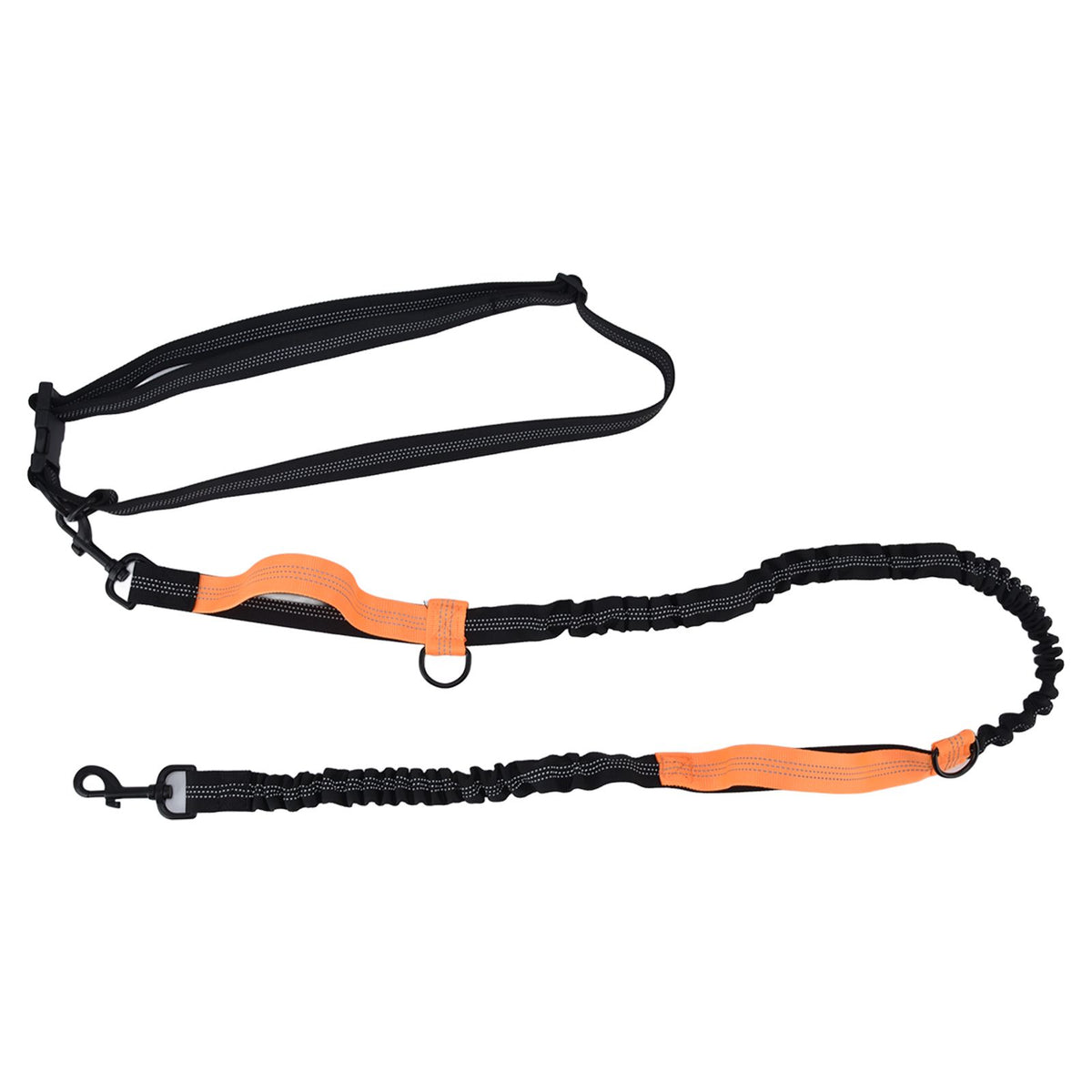 Pet Leash Reflective Retractable Portable Adjustable Dog Traction Rope for Pets Dogs Orange