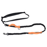 Pet Leash Reflective Retractable Portable Adjustable Dog Traction Rope for Pets Dogs Orange