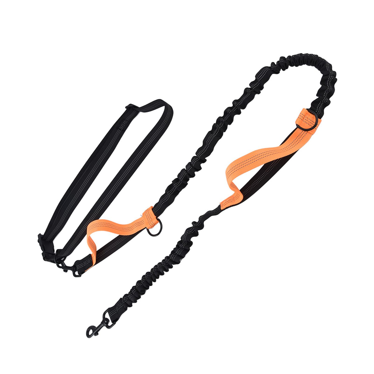 Pet Leash Reflective Retractable Portable Adjustable Dog Traction Rope for Pets Dogs Orange