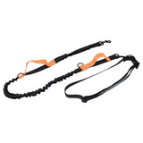 Pet Leash Reflective Retractable Portable Adjustable Dog Traction Rope for Pets Dogs Orange - Low Angle