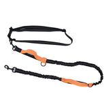Pet Leash Reflective Retractable Portable Adjustable Dog Traction Rope for Pets Dogs Orange - Extra Image