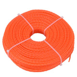 Nylon Trimmer Cord 2.7mm 100m Twist Shape Trimmer Line for Heavy Duty Lawn Mower Cutters
