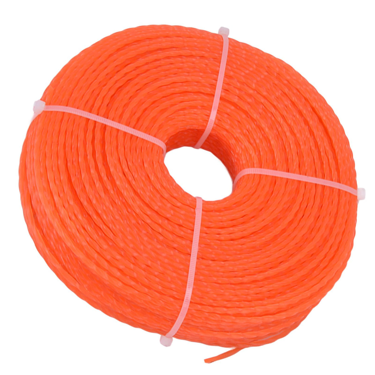 Nylon Trimmer Cord 2.7mm 100m Twist Shape Trimmer Line for Heavy Duty Lawn Mower Cutters