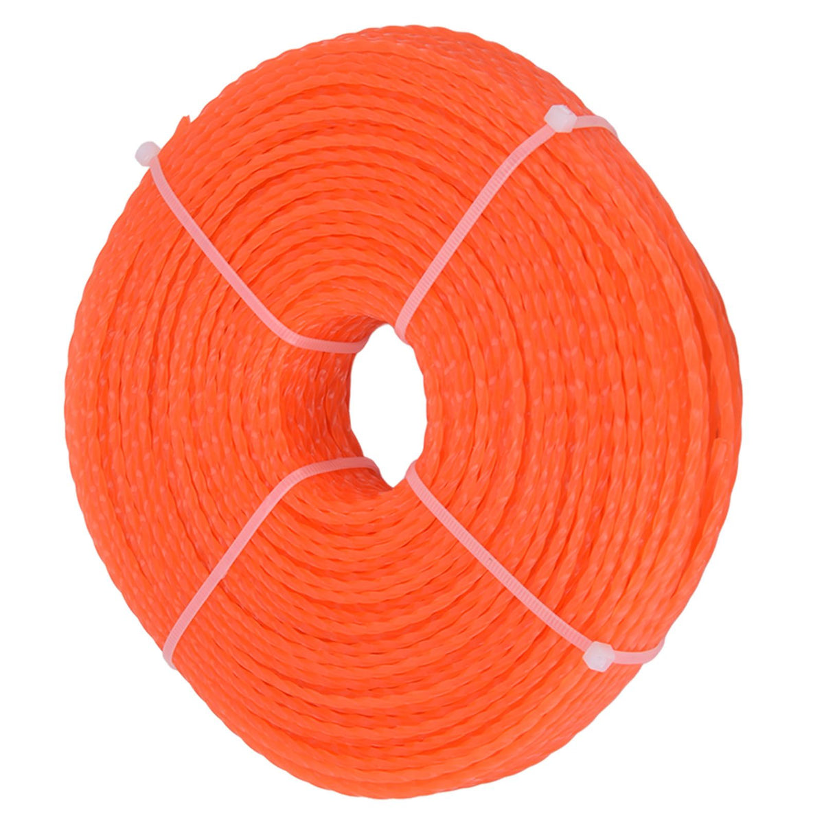 Nylon Trimmer Cord 2.7mm 100m Twist Shape Trimmer Line for Heavy Duty Lawn Mower Cutters