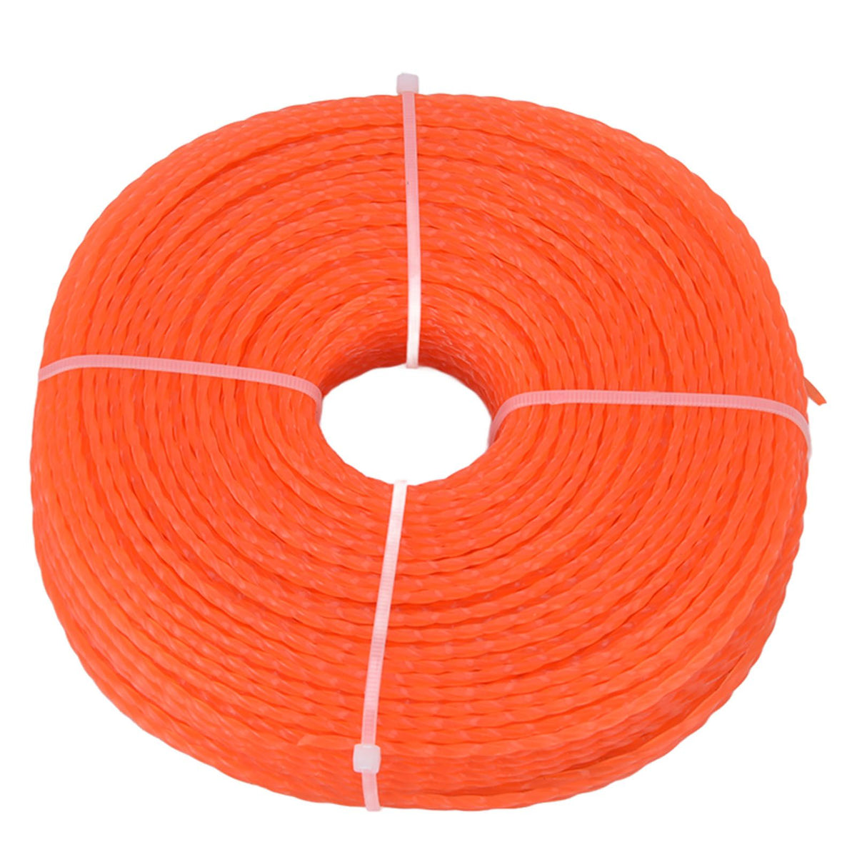 Nylon Trimmer Cord 2.7mm 100m Twist Shape Trimmer Line for Heavy Duty Lawn Mower Cutters