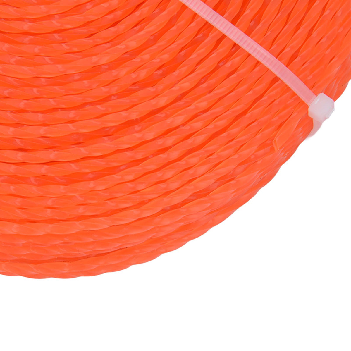 Nylon Trimmer Cord 2.7mm 100m Twist Shape Trimmer Line for Heavy Duty Lawn Mower Cutters